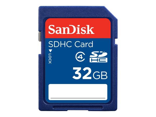 SanDisk SDSDB-032G-B35 - 32 GB - SDHC - Blu