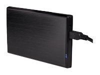 natec Rhino - Box esterno HDD - 2.5" - eSATA - Collegamento del dispositivo USB - Nero