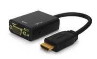 Savio CL-23 - VGA (D-Sub) - HDMI tipo A (Standard) - Maschio - Femmina - 1920 x 1080 Pixel - 1080p