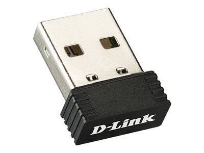 D-Link DWA-121 - Wireless - USB - WLAN - Wi-Fi 4 (802.11n) - 150 Mbit/s - Nero