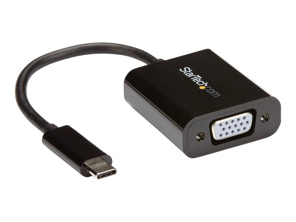 StarTech.com Adattatore USB-C a VGA - Convertitore Video USB 3.1 type-C a VGA - 1080p - Nero - 3.2 G