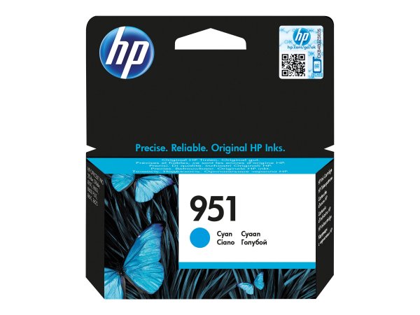 HP 951 Cyan Officejet Ink Cartridge - Originale - Ciano - Officejet Pro 251dw - Officejet Pro 276dw