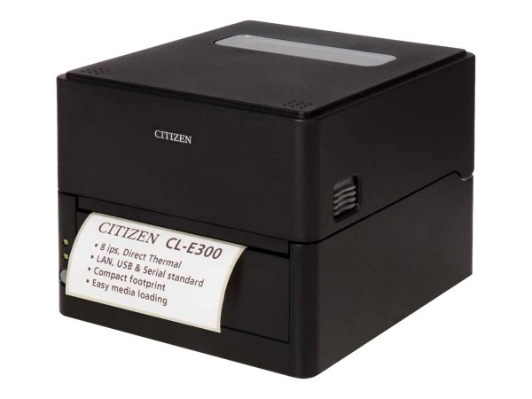 Citizen CL-E300 - Termica diretta - 203 x 203 DPI - 200 mm/s - Cablato - Nero