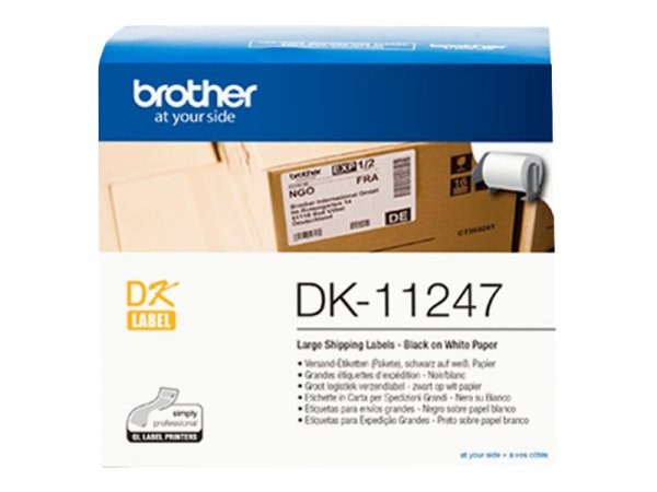Brother DK-11247 - Black on white
