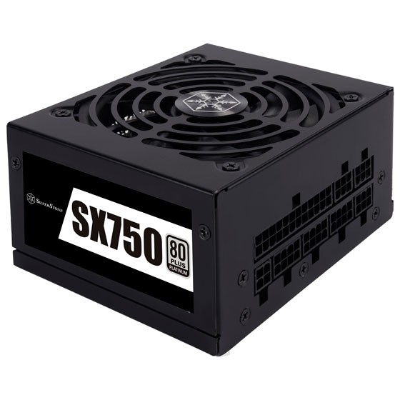 SilverStone SST-SX750-PT V.1.1 SFX Netzteil 80 PLUS Platinum modular - 750 Watt - PC-/Server Netztei