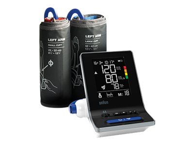 Braun ExactFit 3 - Arti superiori - Misuratore di pressione sanguigna automatico - Nero - Bianco - 2