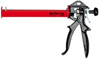fischer 053117 - Cartuccia per pistola a silicone - Nero - Rosso - 18:1