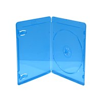 MEDIARANGE BOX39-50 - Custodia Blu-ray - 1 dischi - Blu - Trasparente - Plastica - 120 mm - Antipolv