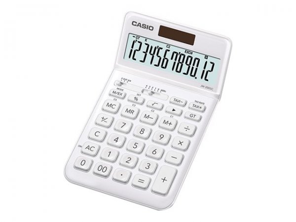 Casio JW-200SC - Desktop - Calcolatrice di base - 12 cifre - Display inclinabile - Batteria/Solare -