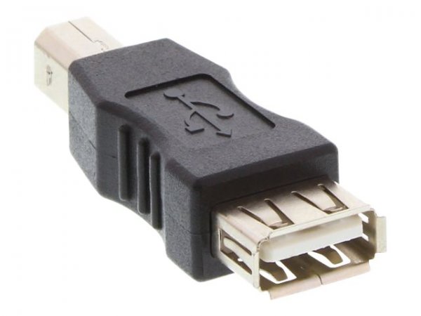 InLine USB-Adapter - USB Typ B (M) bis USB (W)