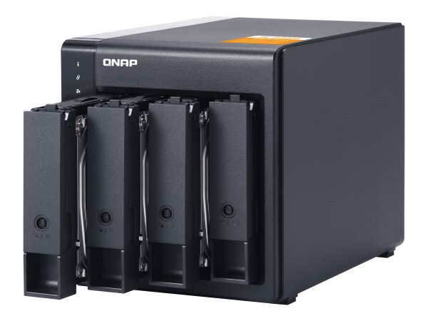 QNAP TL-D400S - Box esterno HDD/SSD - 2.5/3.5" - Seriale ATA II - Serial ATA III - 6 Gbit/s - Hot-sw