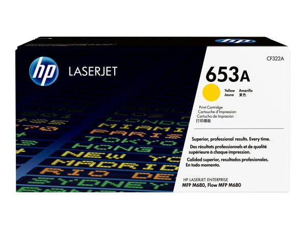 HP Color LaserJet 653A - Unità toner Originale - Giallo - 16500 pagine