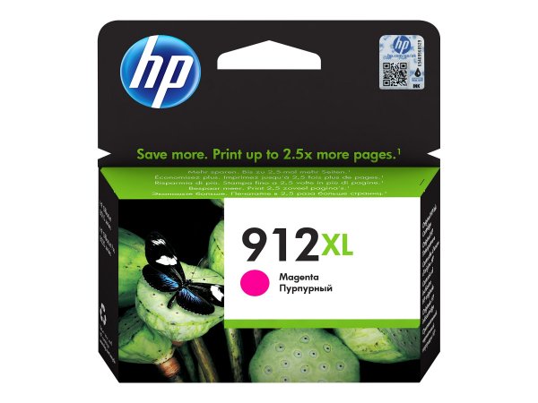 HP 912XL - Originale - Inchiostro a base di pigmento - Magenta - HP - OfficeJet 8012 - OfficeJet 80