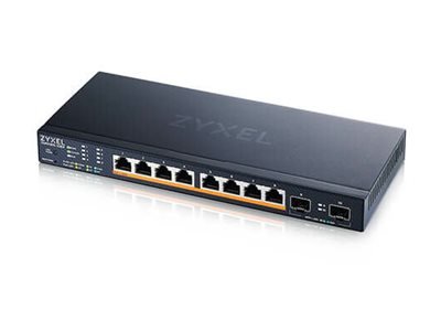 ZyXEL XMG1915-10EP 8-Port 2.5GbE 2 SFP+ 8x PoE++ 802.3 bt - 8-port