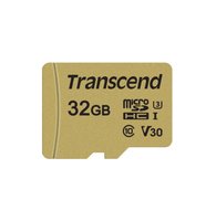 Transcend TS32GUSD500S - 32 GB - MicroSDHC - Classe 10 - UHS-I - 95 MB/s - 80 MB/s