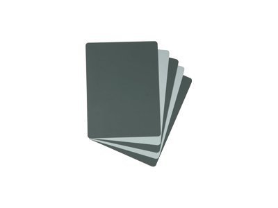 Novoflex Kontrollkarten Grau/Weiß