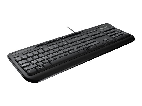 Microsoft Wired Keyboard 600 - DE - Cablato - USB - QWERTZ - Nero