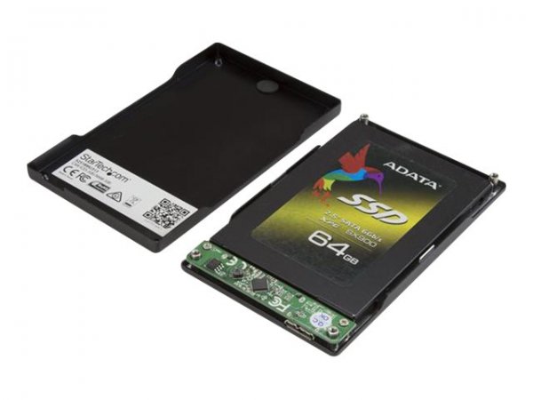 StarTech.com USB 3.1 (10 Gbps) Gen 2 External Hard Drive Enclosure for 2.5" SATA Drives