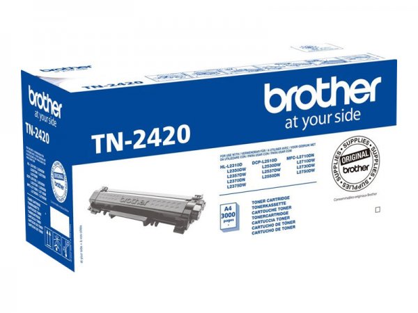 Brother TN-2420 - 3000 pagine - Nero - 1 pz