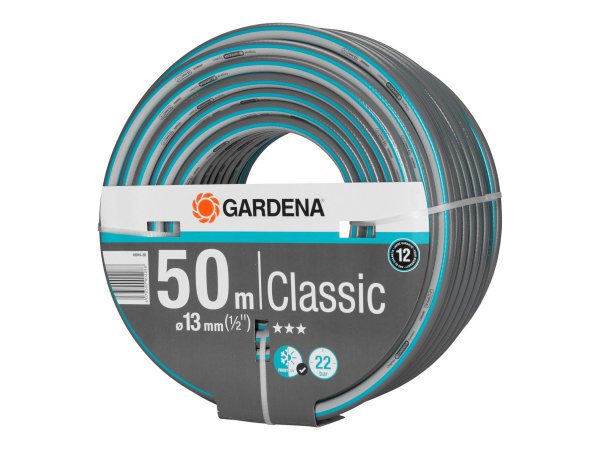 Gardena 18010-20 - 50 m - Grigio - Arancione - Solo tubi di gomma - 22 bar