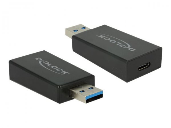 Delock 65689 - USB 3.1 Gen 2 Type-A - USB 3.1 Gen 2 USB Type-C - Nero