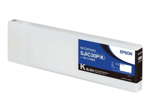 Epson SJIC30P(K): Ink cartridge for ColorWorks C7500G (Black) - Inchiostro a base di pigmento - 1 pz