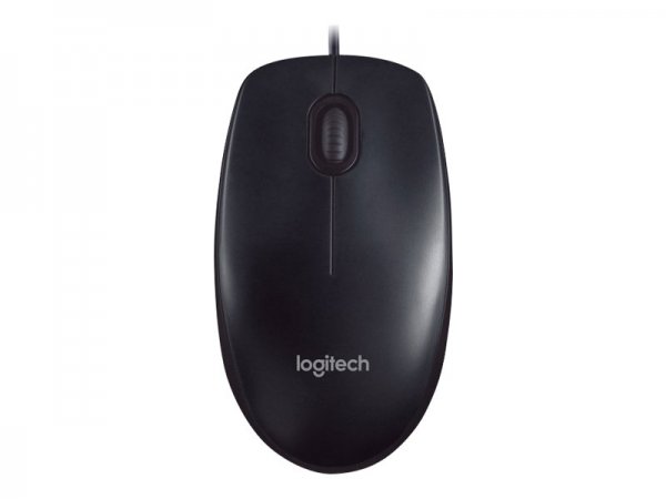 Logitech Mouse M90 - Ambidestro - Ottico - USB tipo A - 1000 DPI - Grigio