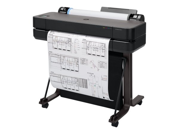 HP DesignJet T630 - 610 mm (24") Großformatdrucker - Farbe - Tintenstrahl - A1, ANSI D, Rolle (61 cm