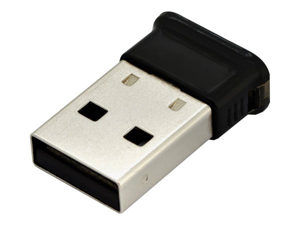 DIGITUS Bluetooth® 4.0 adattatore USB piccolo - Wireless - USB - Bluetooth - Nero