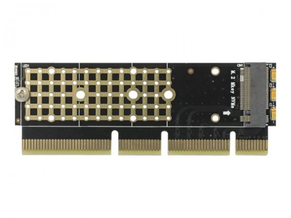 Delock PCI Express x16 (x4 / x8) Card to 1 x NVMe M.2 Key M for Server
