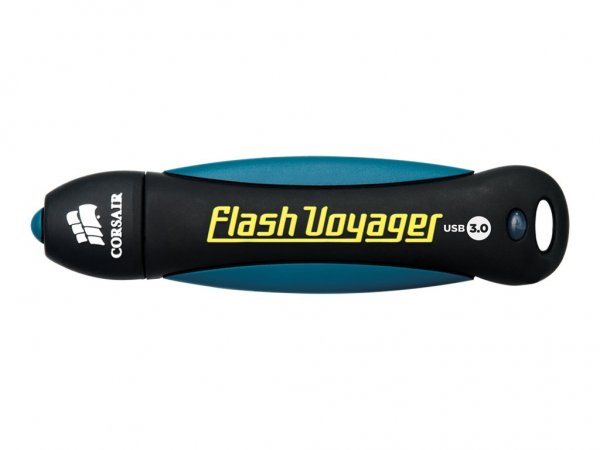 Corsair Voyager V2 - 128 GB - USB tipo A - 3.2 Gen 1 (3.1 Gen 1) - 190 MB/s - Cuffia - Nero - Blu