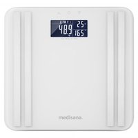 Medisana GmbH Medisana BS 465 - Bilancia pesapersone elettronica - 180 kg - 0,1 g - Bianco - kg - lb