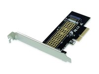 Conceptronic EMRICK05B - PCIe - M.2 - PCIe 3.0 - Nero - Acciaio inossidabile - Passivo - Cina