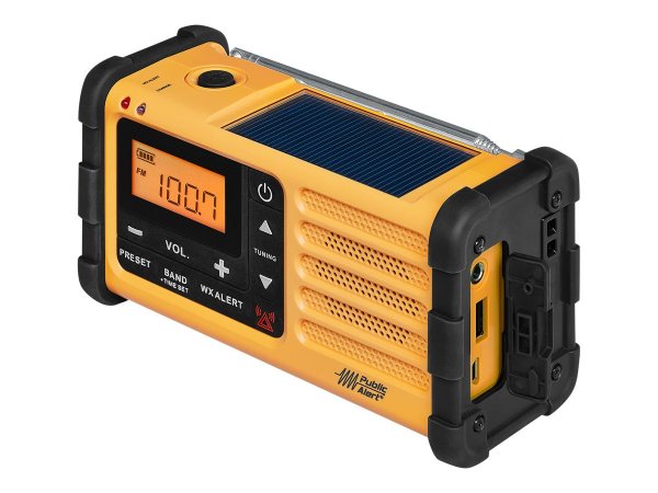 Sangean Electronics MMR-88 Radio per esterni FM AM Funzione di carica della batteria torcia elettric