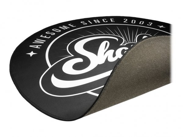 Sharkoon Floor Mat - Stuhlmatte - Schwarz - Weiß - Polyester - 1200 mm - 1200 mm