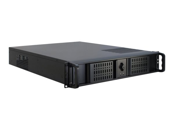 Inter-Tech IPC 2U-2098-SL - Supporto - Server - Nero - ATX - micro ATX - uATX - Mini-ITX - Acciaio -