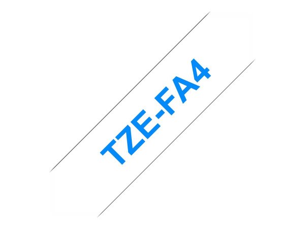 Brother TZe-FA4 - Blu su bianco - TZe - Nero - Trasferimento termico - Brother - PT-P900W
