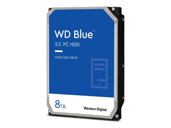 WD BLUE DES 8 TB 256MB 3.5IN SATA 6GB/S 5640RPM - Disco rigido - Serial ATA