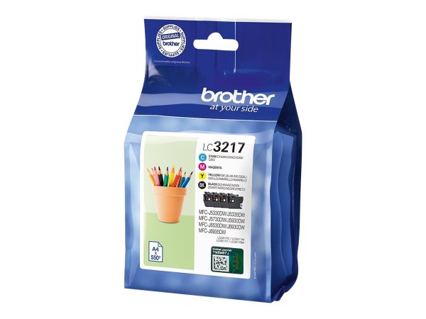 Brother LC3217 Value Pack - 4-pack