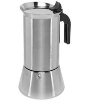 Bialetti Venus box - Pod coffee maker - 0.3 L - Silver - Stainless steel - 6 cups - Plastic