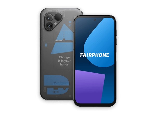 Fairphone 5 5G 256 GB Transparent - Cellulare