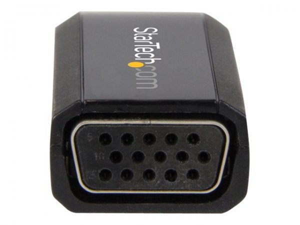 StarTech.com HDMI to VGA Adapter - Aux Audio Output - Compact - 1920x1200 - HDMI to VGA (HD2VGAMICRA