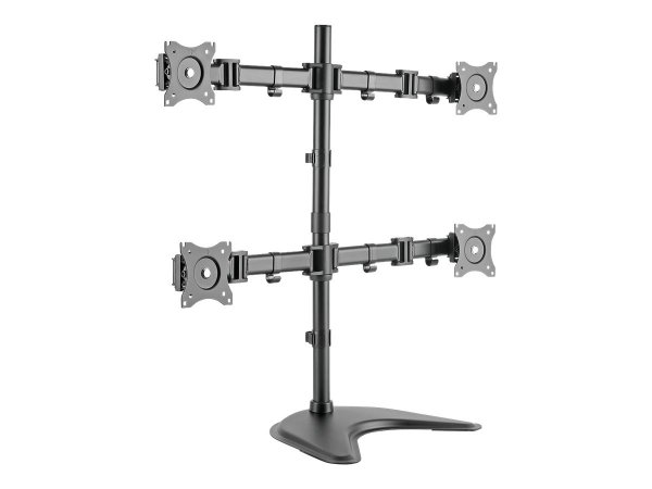DIGITUS Universal Quad Monitor mount stand/clamp option