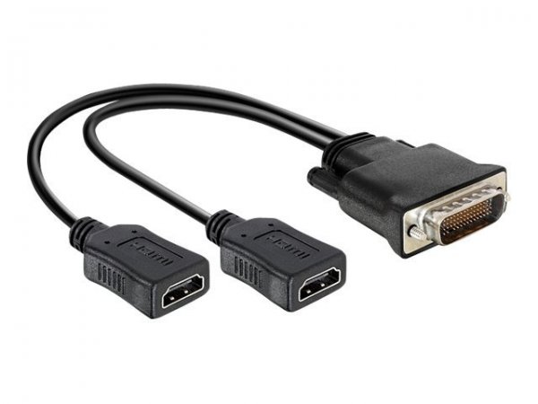Delock Videoadapter - HDMI weiblich bis DMS-59 männlich