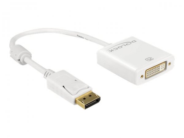 Delock 62600 - 0,2 m - DisplayPort - DVI-I - Maschio - Femmina - Oro