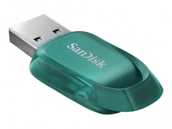 SanDisk Ultra Eco - 64 GB - USB tipo A - 3.2 Gen 1 (3.1 Gen 1) - 100 MB/s - Senza coperchio - Verde
