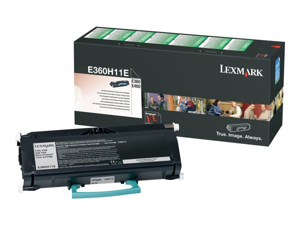 Lexmark Toner E360H11E schwarz für E360/E460 - Originale - Ricarica