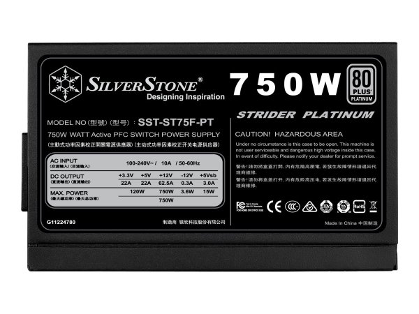 SilverStone Strider Platinum series ST75F-PT