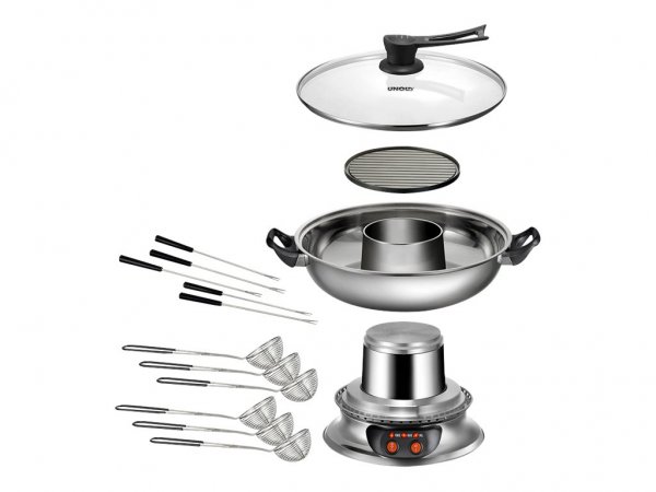 UNOLD 48746 - Fondue pot - stainless steel