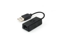 LevelOne USB-0301 - Cablato - RJ-45 - USB - 100 Mbit/s - Nero